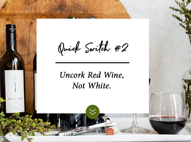 Choose Red Wine Over White