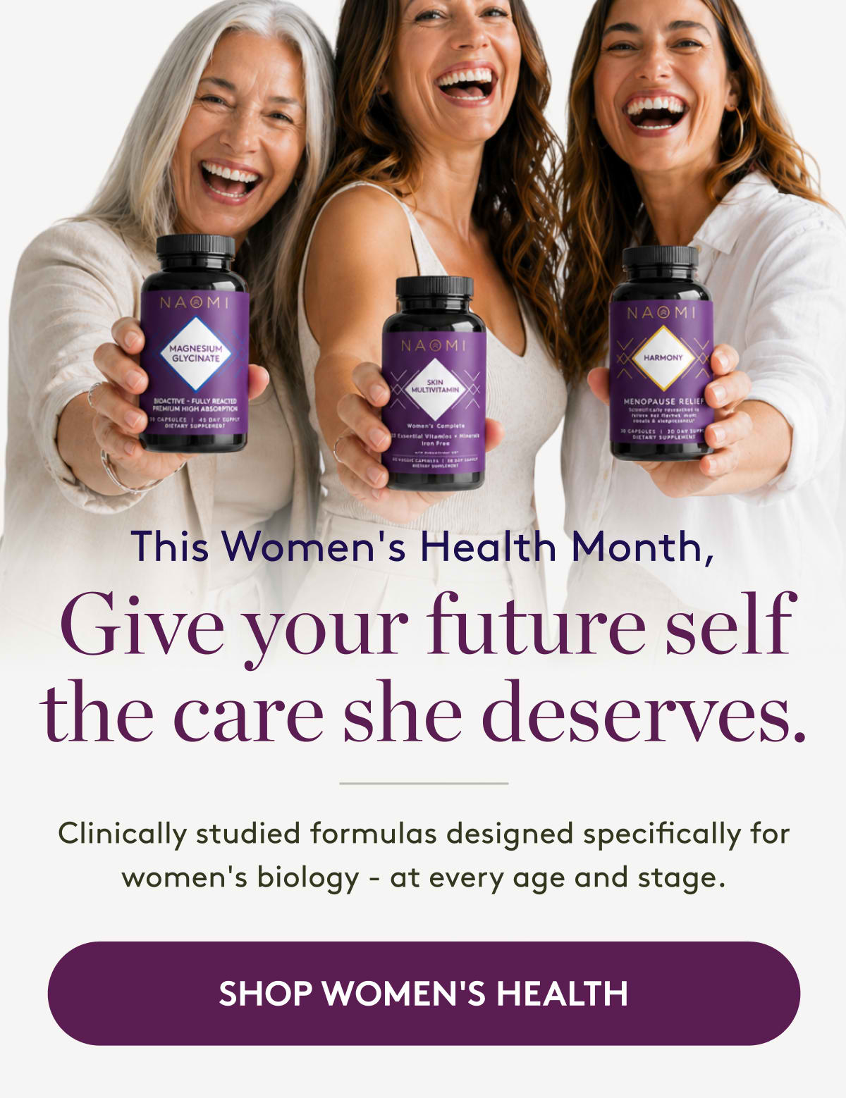 women's health month, women's designed products
