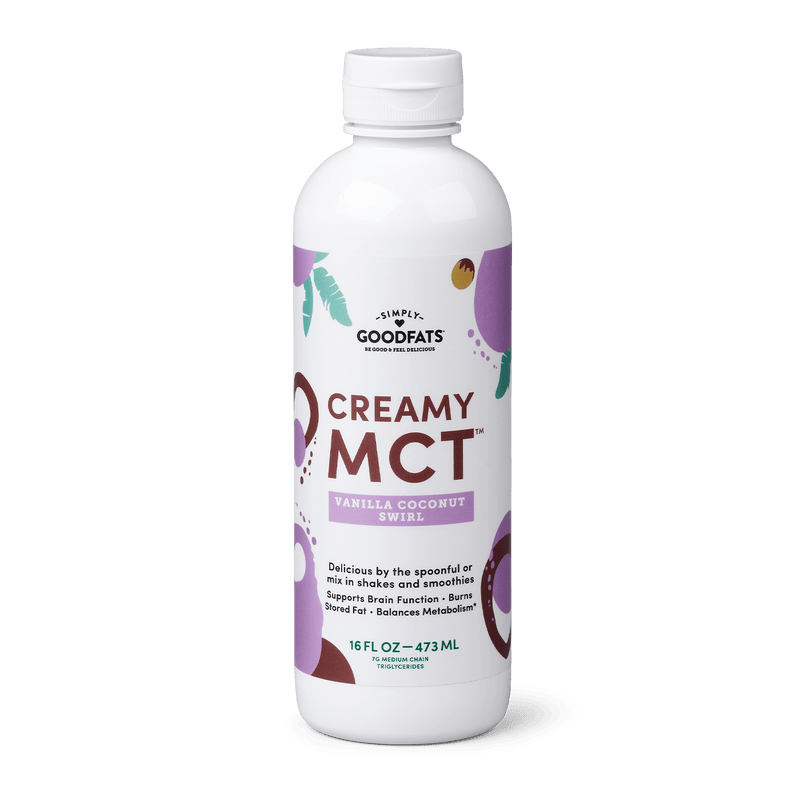 Creamy MCT Vanilla Coconut Swirl