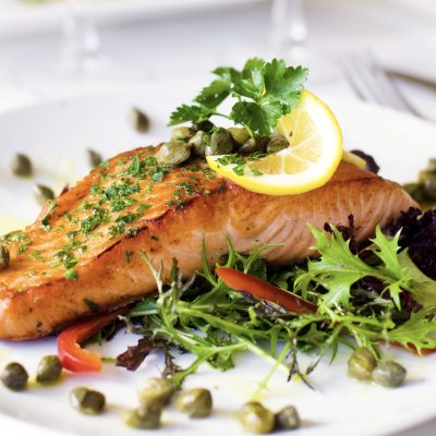 Good Fats: Pan – Fried Salmon 