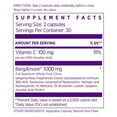 Italian Citrus Bergamot 1000 mg