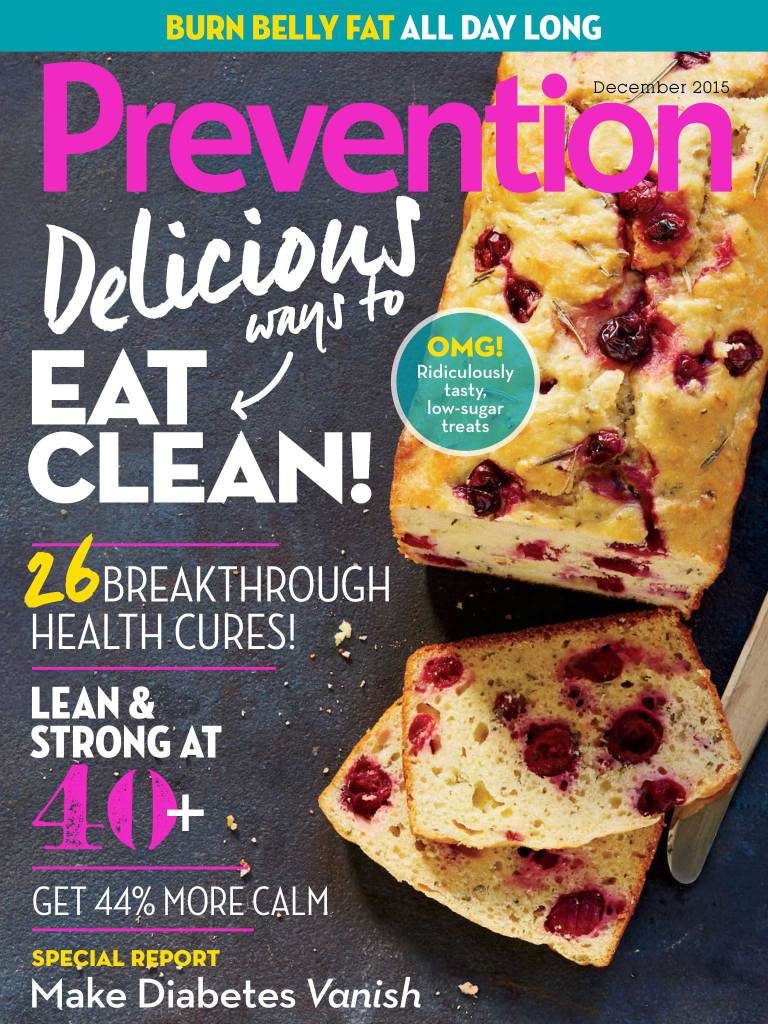 prevention magazine cover