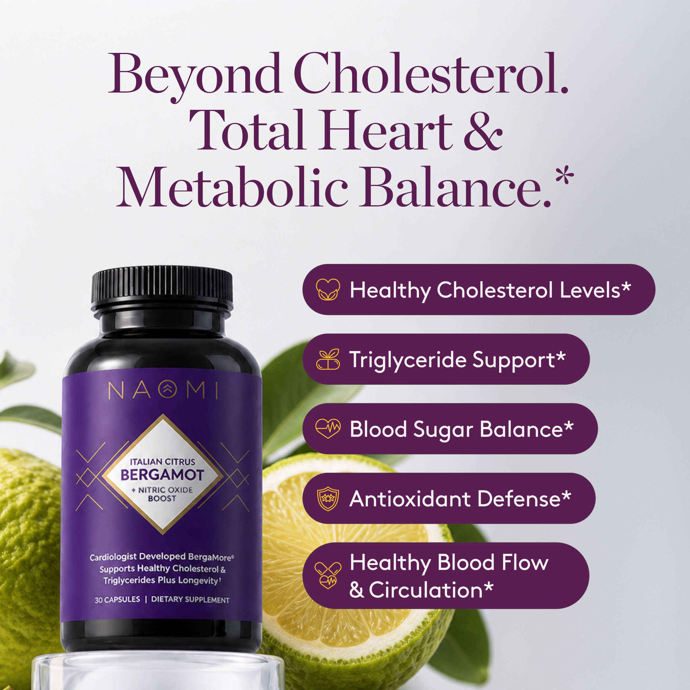 Italian Citrus Bergamot + Nitric Oxide Boost