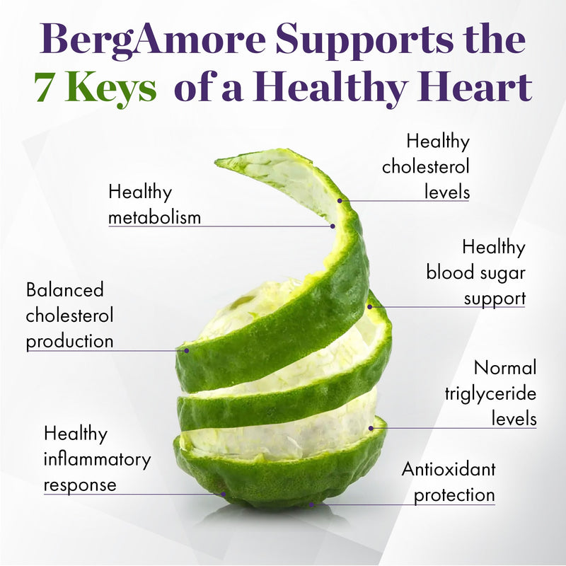 BergAmore 500mg benefits healthy heart