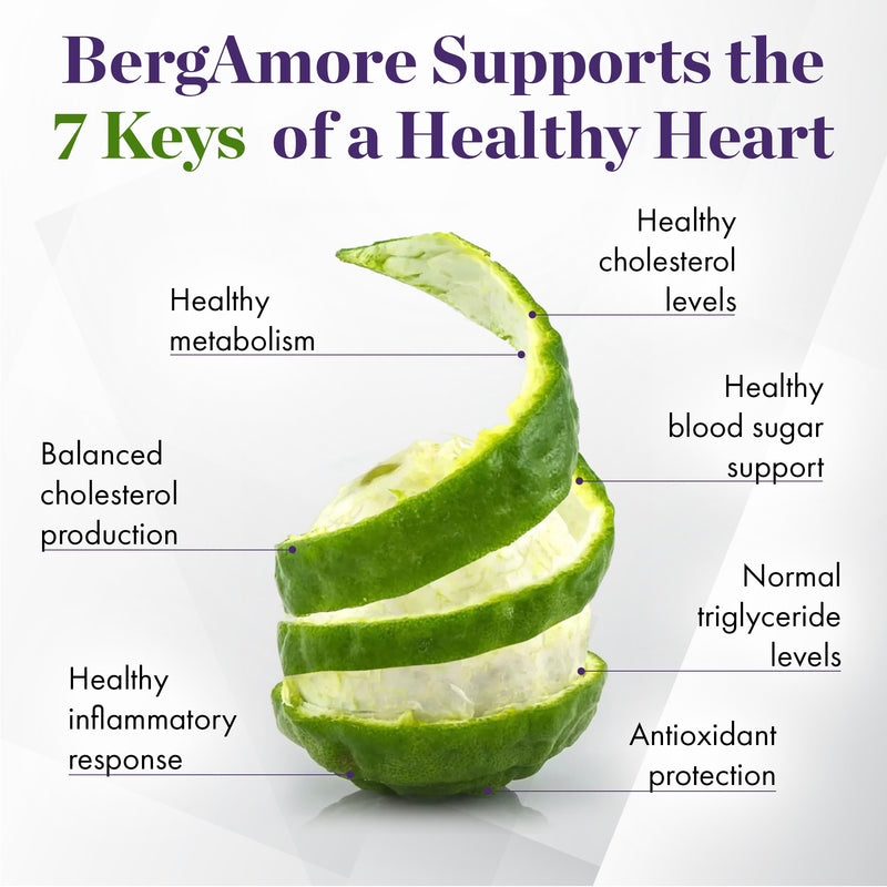 BergAmore 500mg benefits healthy heart