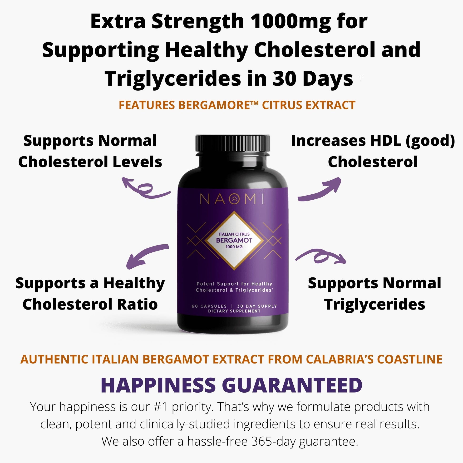 bergamot 1000 benefits