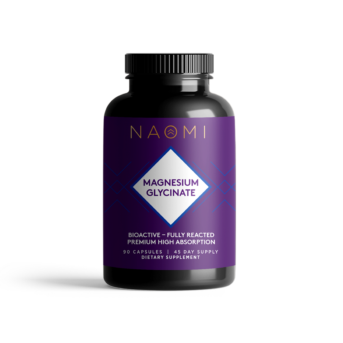 Magnesium Glycinate- fully chelated for heart health, strong bones and mood balance – NaomiW