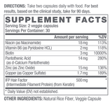 Hair Nutrition Supplement Facts