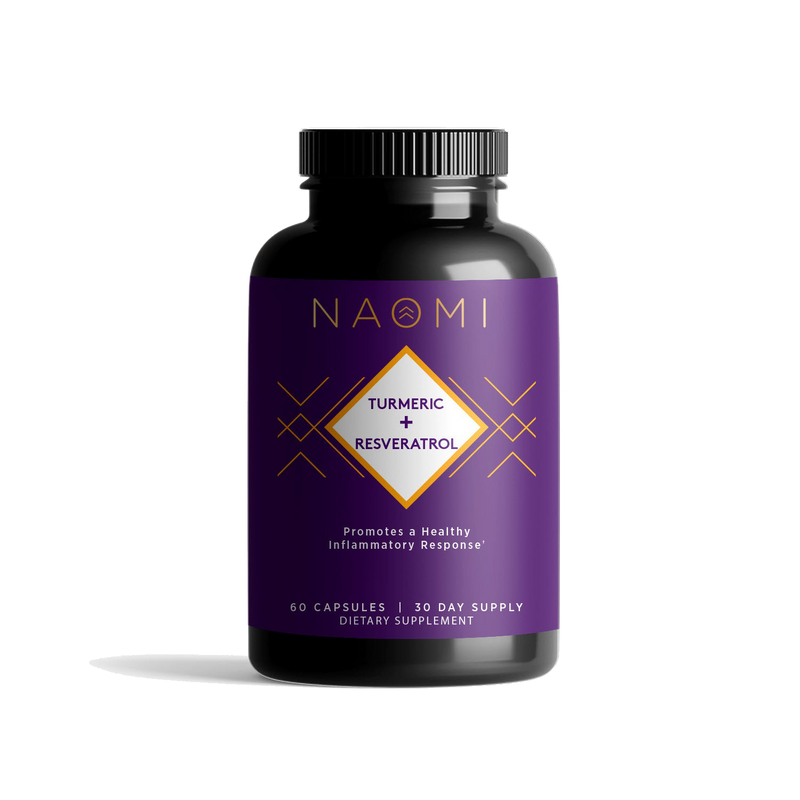 NAOMI Turmeric + Resveratrol ($10 Off)