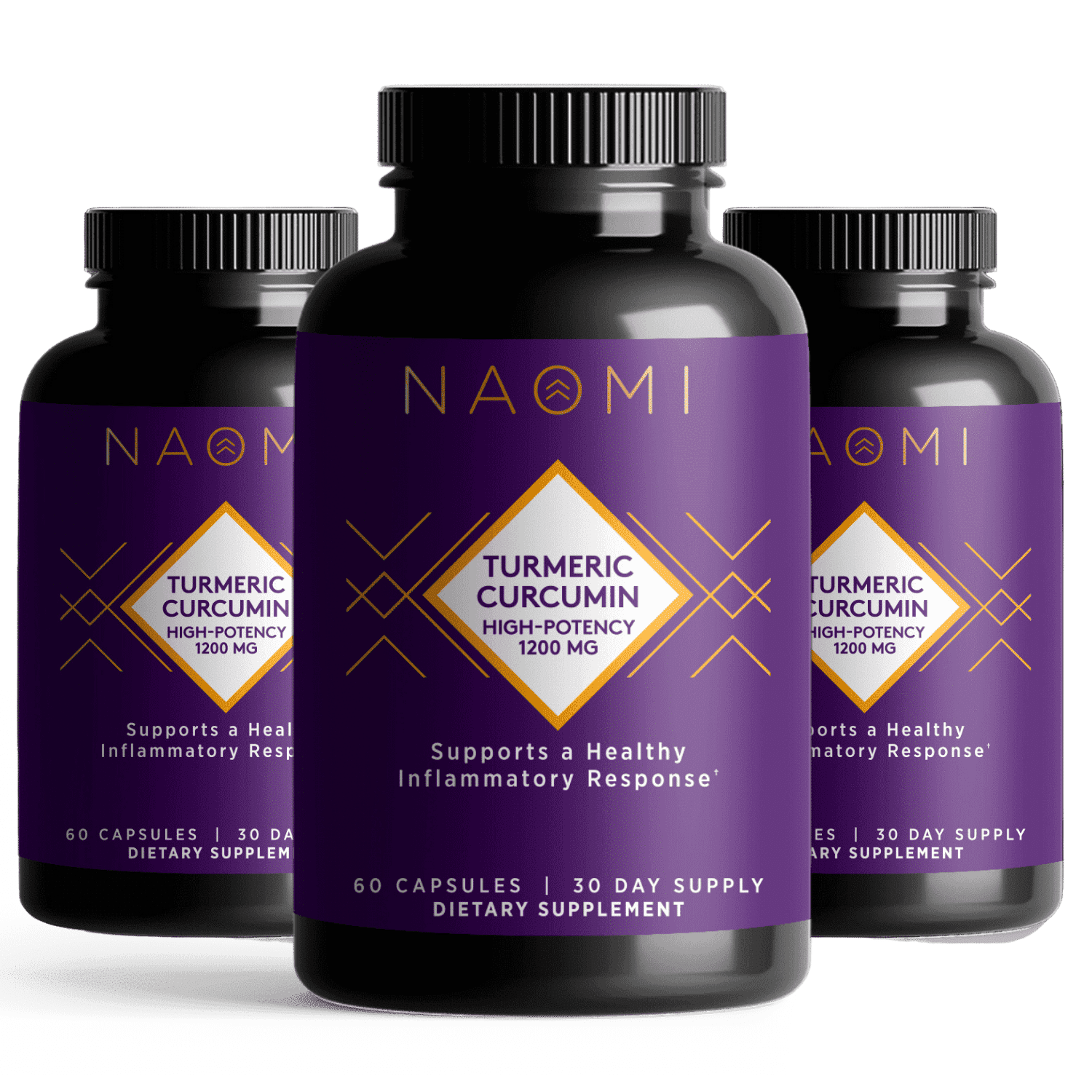 Turmeric Curcumin High Potency 1200mg 90-Day Supply