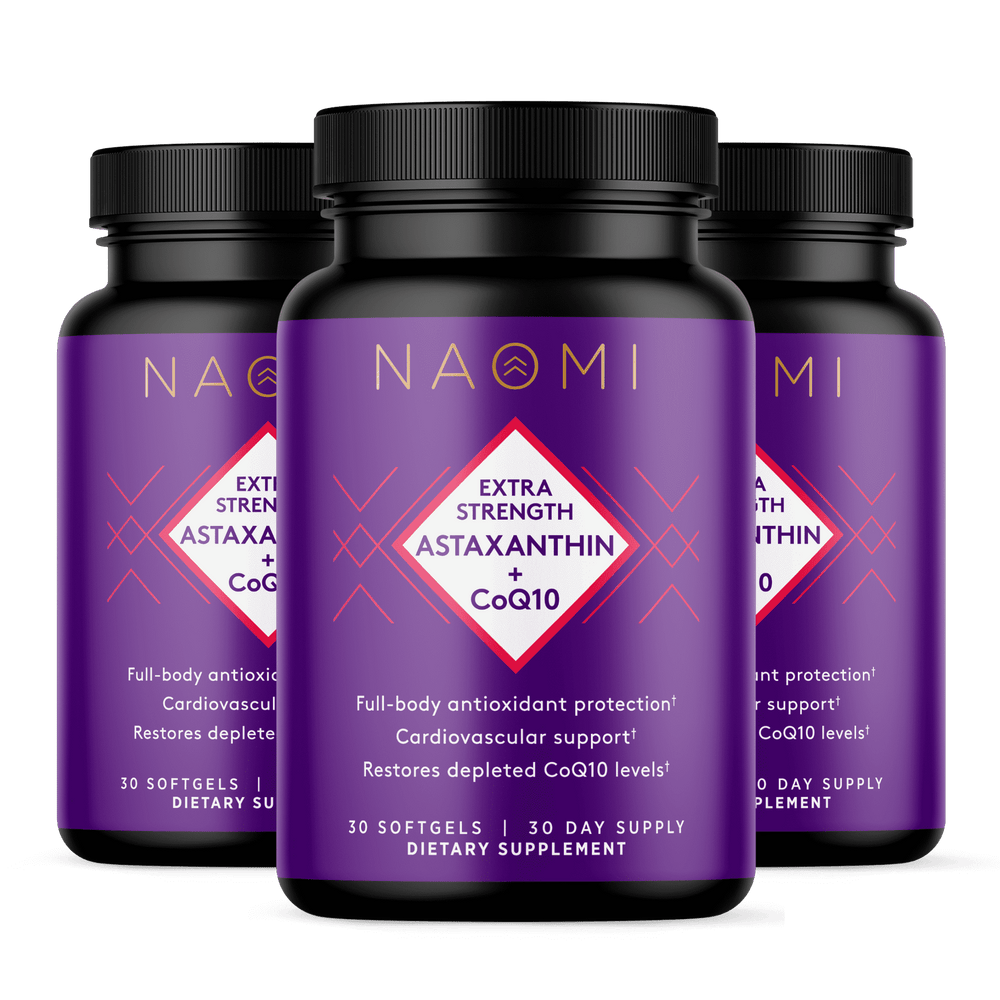 Astaxanthin + CoQ10 Softgel 90-Day Supply
