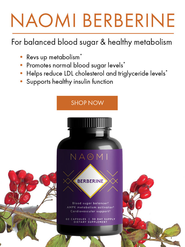 NAOMI BERBERINE For balanced blood sugar & healthy metabolism