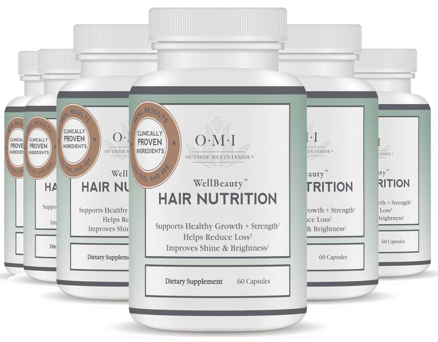 OMI WellBeauty™ Hair Nutrition 6 bottles