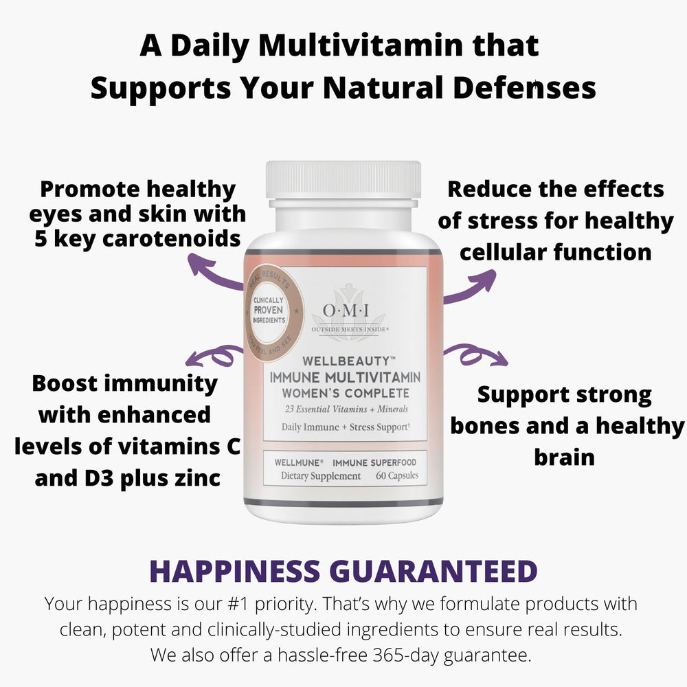 Immune Multivitamin Women's Complete OMI Vitamins for Immune System