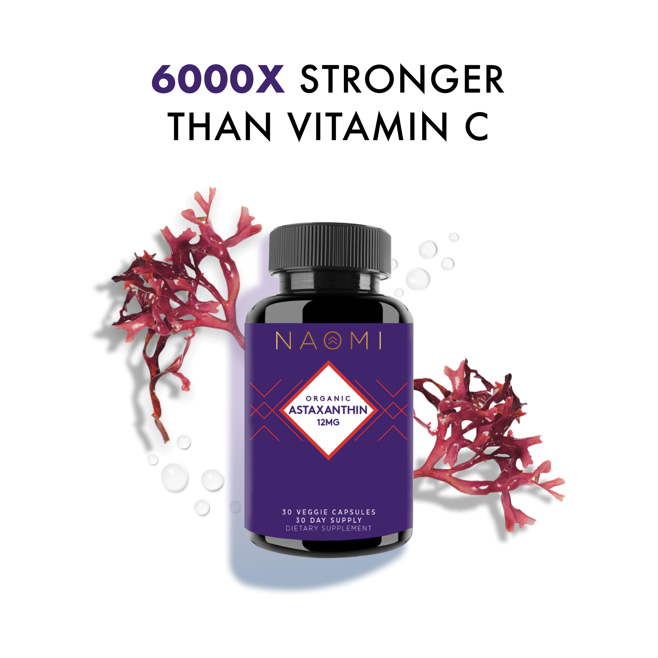 NAOMI Organic Astaxanthin - NAOMI WHITTEL