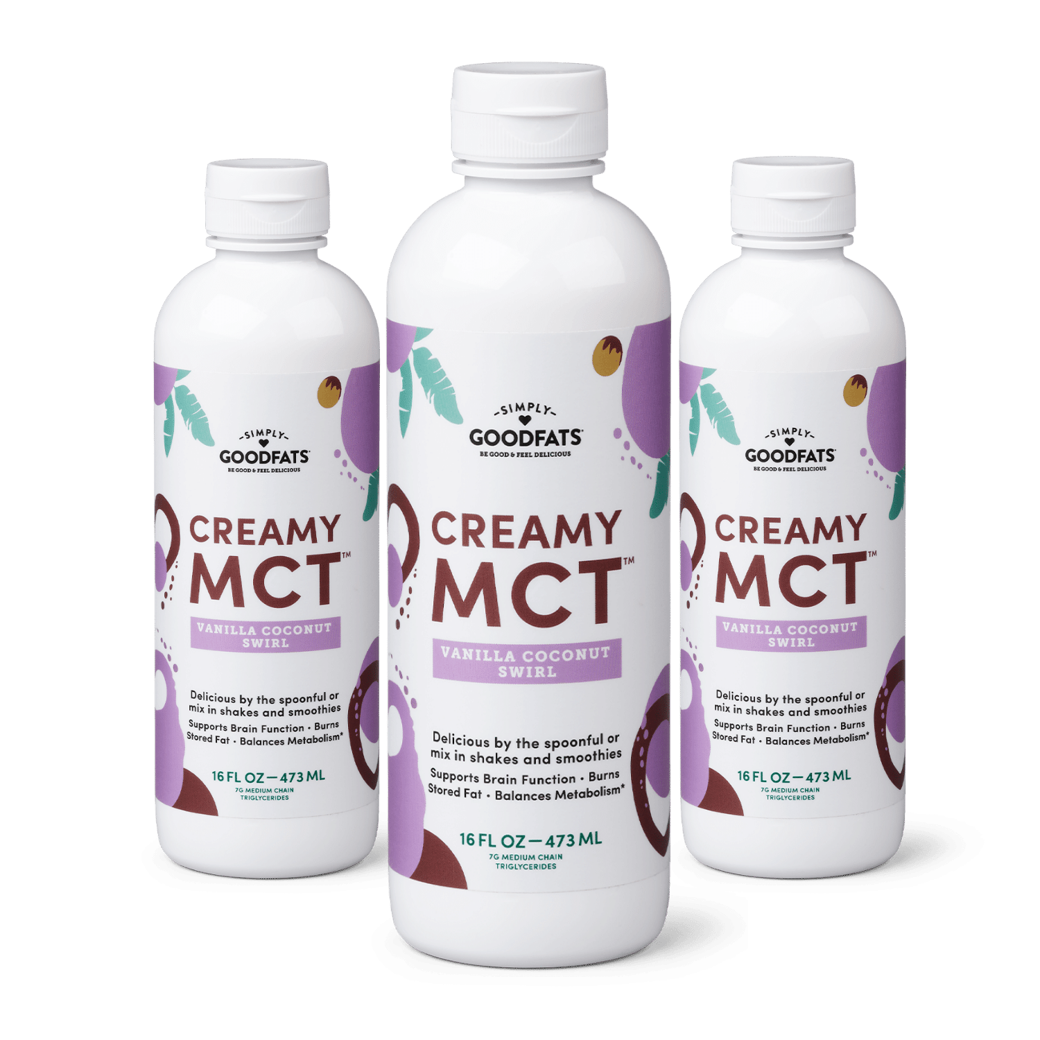 Creamy MCT Vanilla Coconut Swirl 90-Day Supply