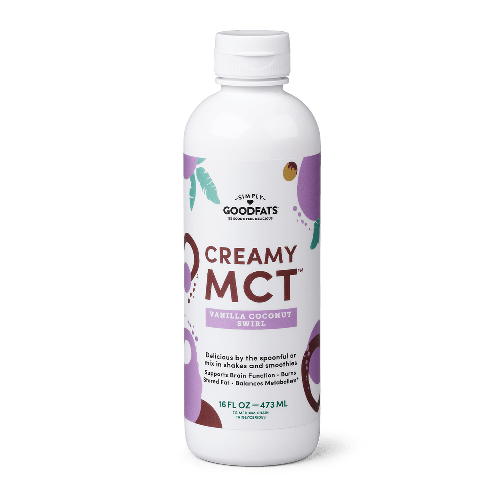 Creamy MCT Vanilla Coconut Swirl