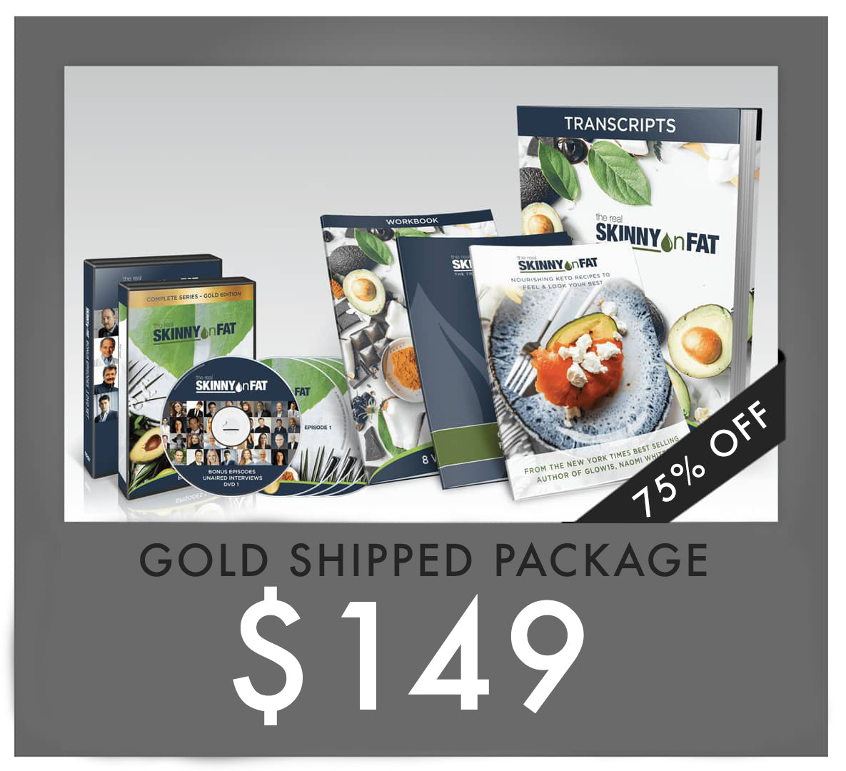 The Real Skinny On Fat GOLD DVD Package